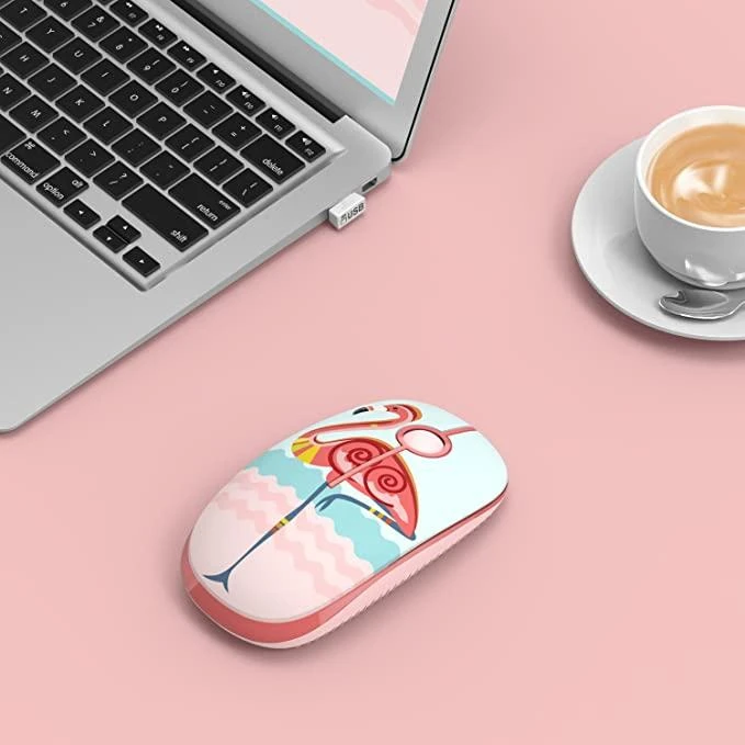 Tellur Kids Belaidė pelė Flamingo