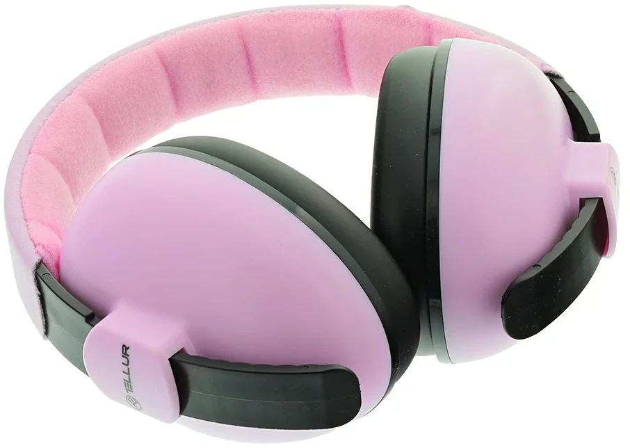 Ausinės Tellur noise reduction earmuffs skirta kids, Rožinė