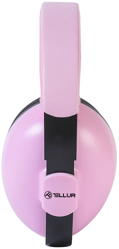 Ausinės Tellur noise reduction earmuffs skirta kids, Rožinė