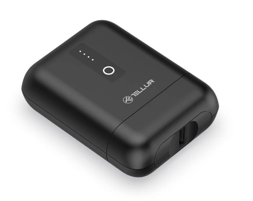 Tellur PD101 10000 mAh 30 W išorinė baterija, juoda