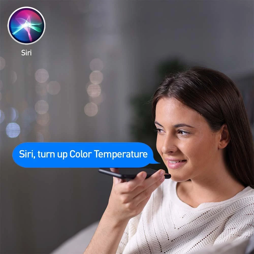 Tellur Smart WiFi Bulb E27, 9W, Baltas/Warm/RGB, Dimmer