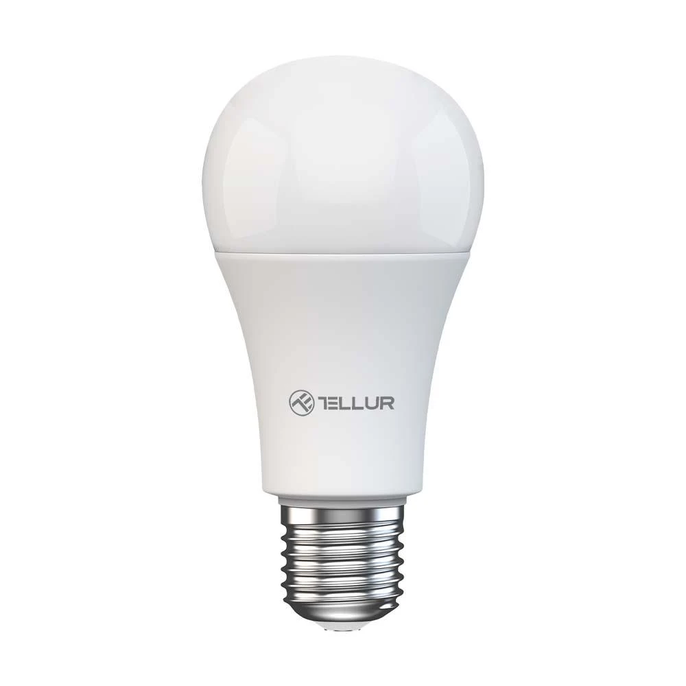 Tellur WiFi Smart Bulb E27, 9W, Baltas/Warm, Dimmer