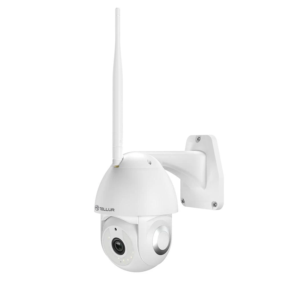 „Tellur WiFi“ išmanioji lauko kamera, 3MP, „UltraHD“, PTZ, „Baltas“