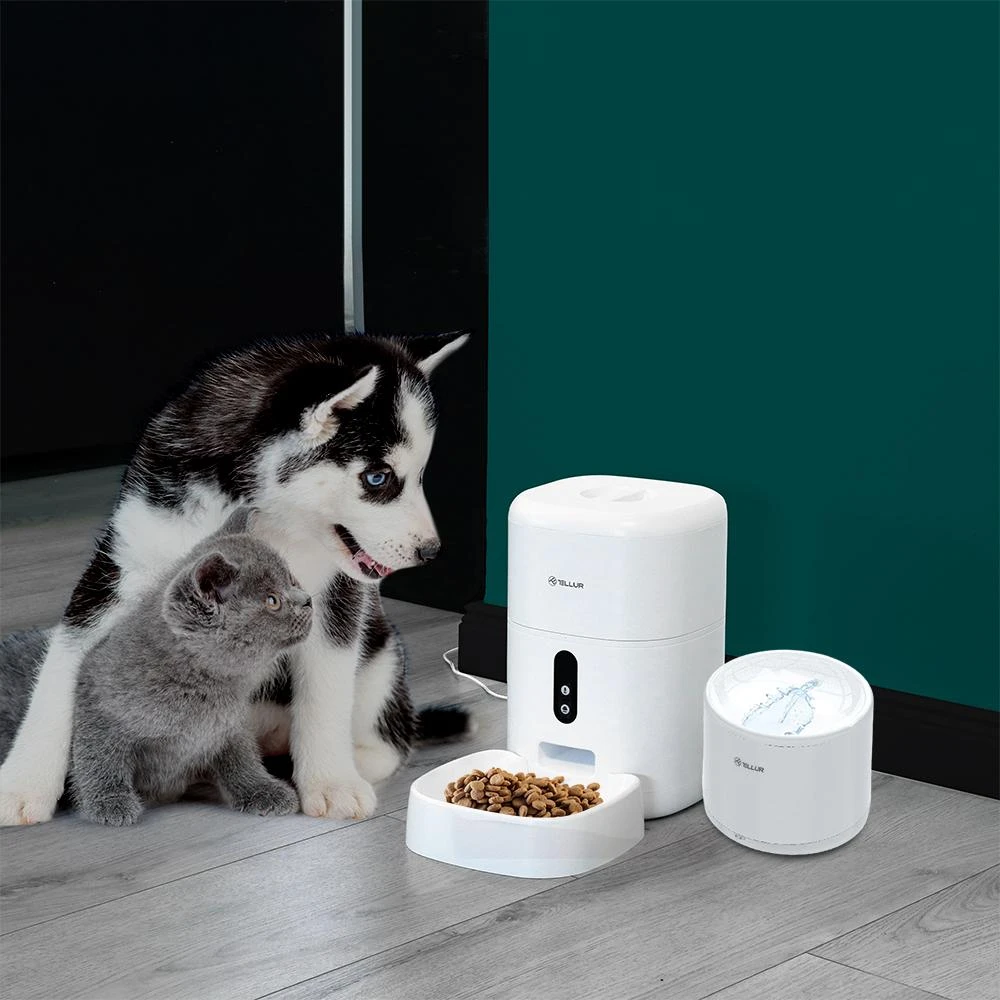 Tellur WiFi Smart Pet Vanduo Dispenser, 2L, Baltas