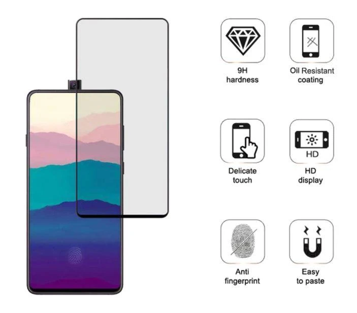 Tellur Tempered Glass 2.5D Full Glue for Samsung Galaxy A90 juodas