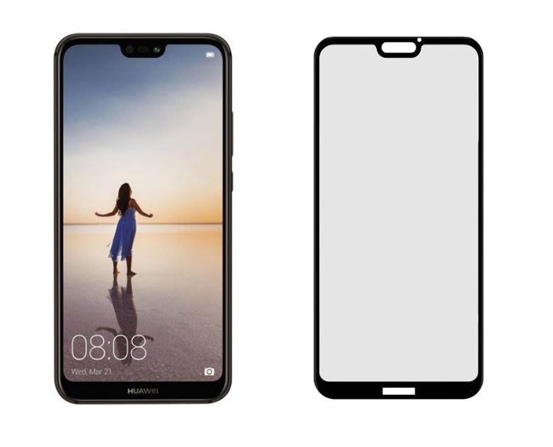 Tellur 3D grūdinto stiklo ekrano apsauga Huawei P20 Lite, juoda