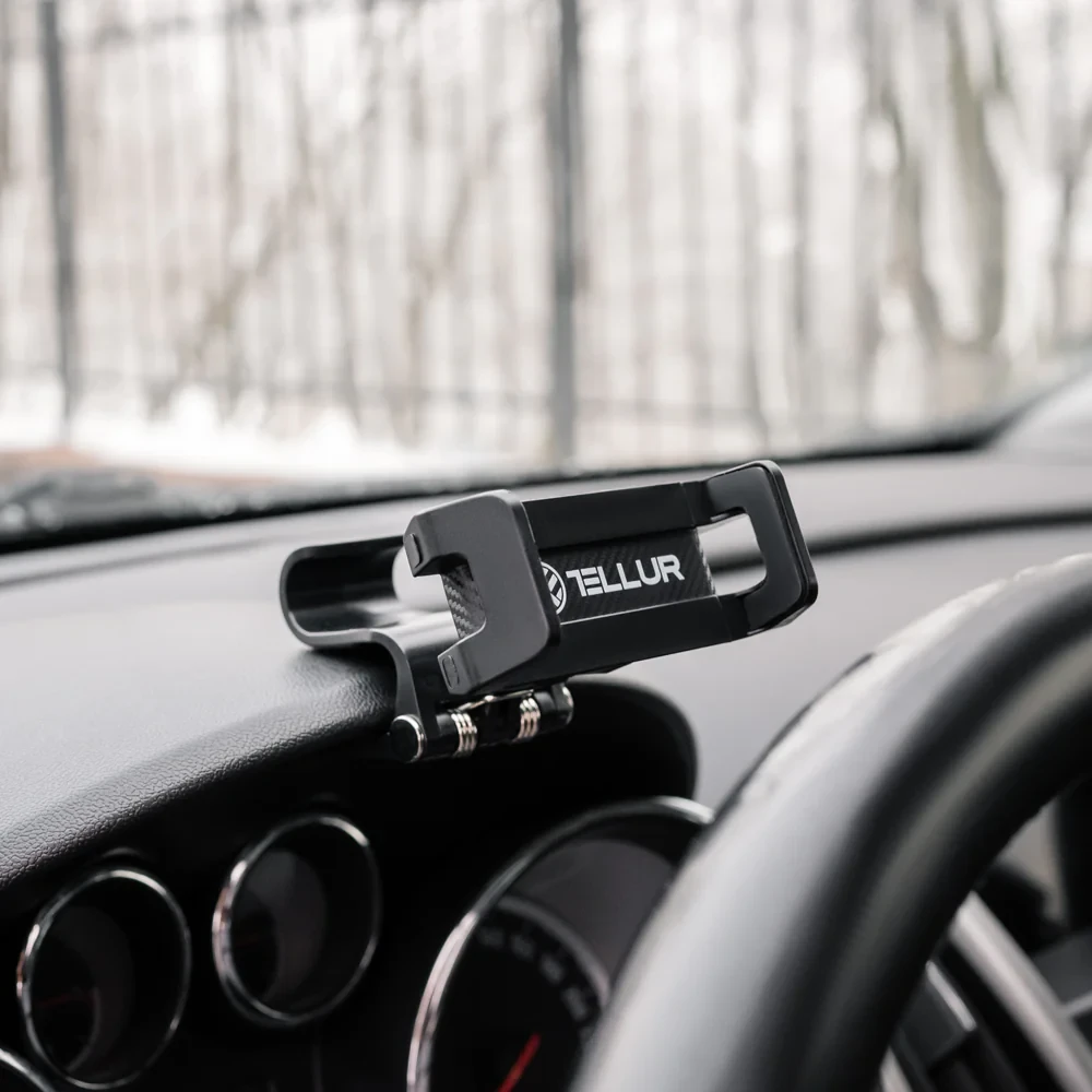Tellur Universal Phone Holder Juodas