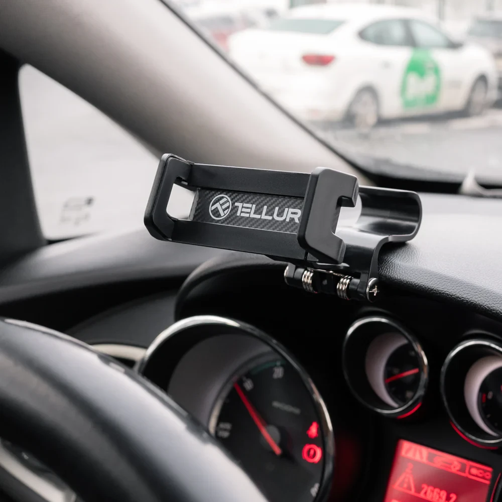 Tellur Universal Phone Holder Juodas