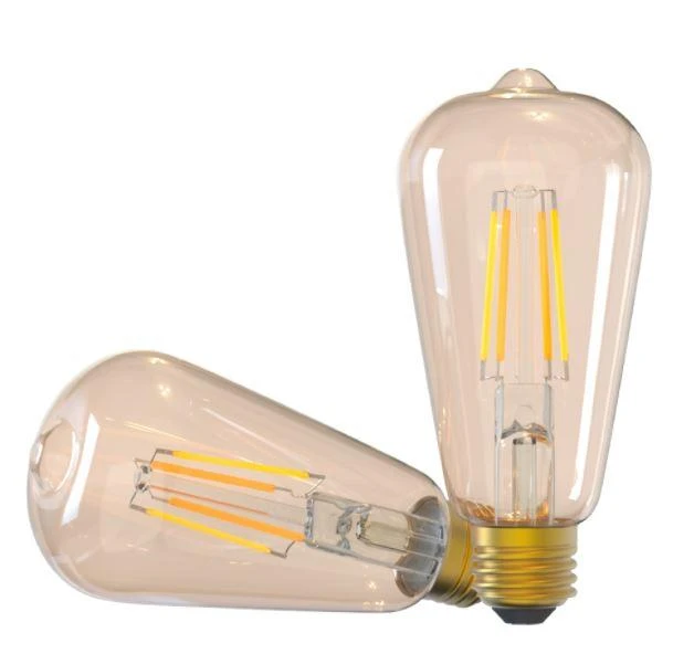 Tellur WiFi Filament Smart Bulb E27, 6W, amber, baltas/warm, dimmer