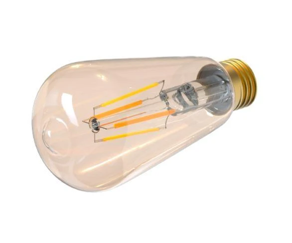 Tellur WiFi Filament Smart Bulb E27, 6W, amber, baltas/warm, dimmer