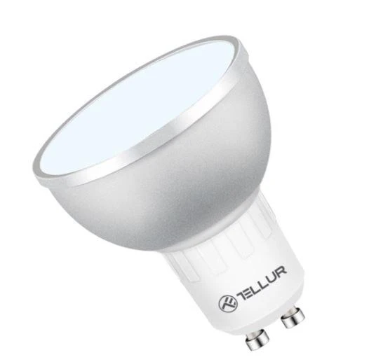 Tellur WiFi LED Smart Bulb GU10, 5W, baltas/warm/RGB, dimmer