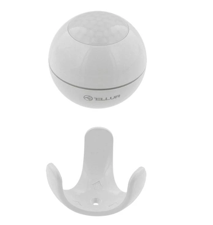 Tellur WiFi Motion Sensor, PIR, Baltas