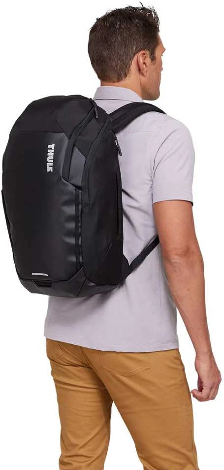 Thule | Backpack 26L | Chasm | Tinka iki 16 " | Nešiojamas kompiuteris backpack | Atsparus vandeniui | Juodas