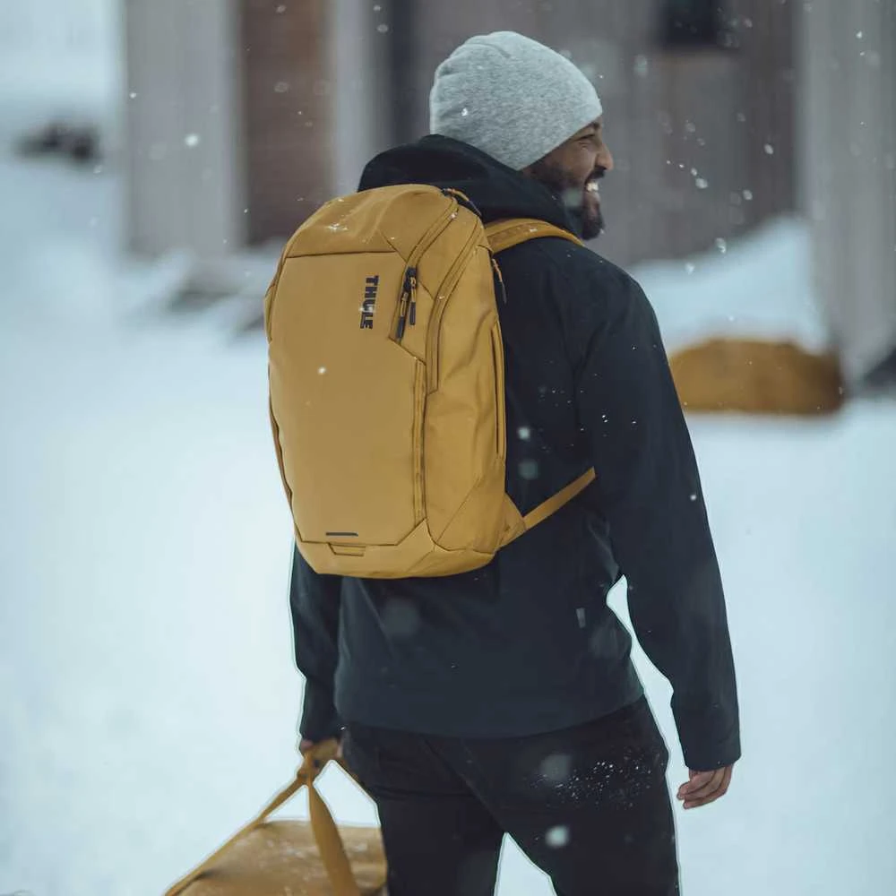 Thule | Backpack 26L | Chasm | Tinka iki 16 " | Nešiojamas kompiuteris backpack | Atsparus vandeniui | Golden Brown