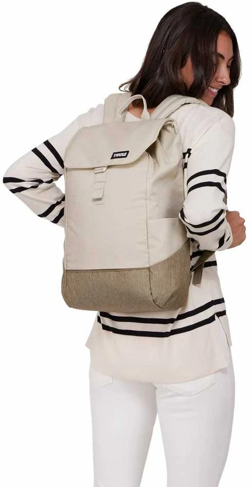 Thule | Backpack 16L | Lithos | Tinka iki 16 " | Nešiojamas kompiuteris backpack | Pelican Gray/Faded Khaki