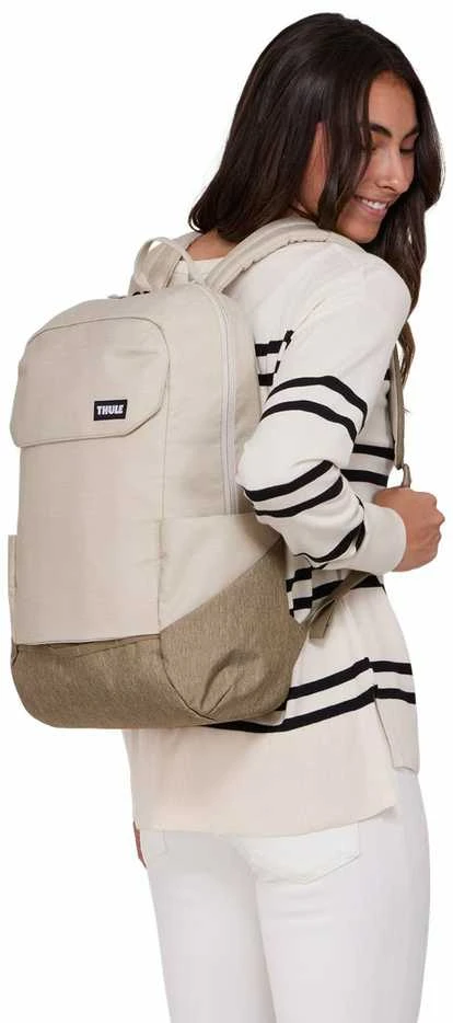 Thule | Lithos | Backpack 20L | Tinka iki 16 " | Nešiojamas kompiuteris backpack | Pelican Gray/Faded Khaki
