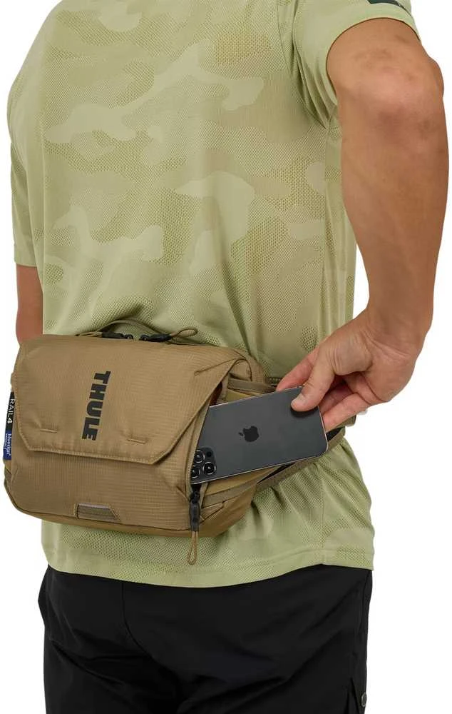 Thule 5307 „Rail Hydration“ kuprinė nešiojimui ant juosmens, 4 l, išblukusi chaki spalva