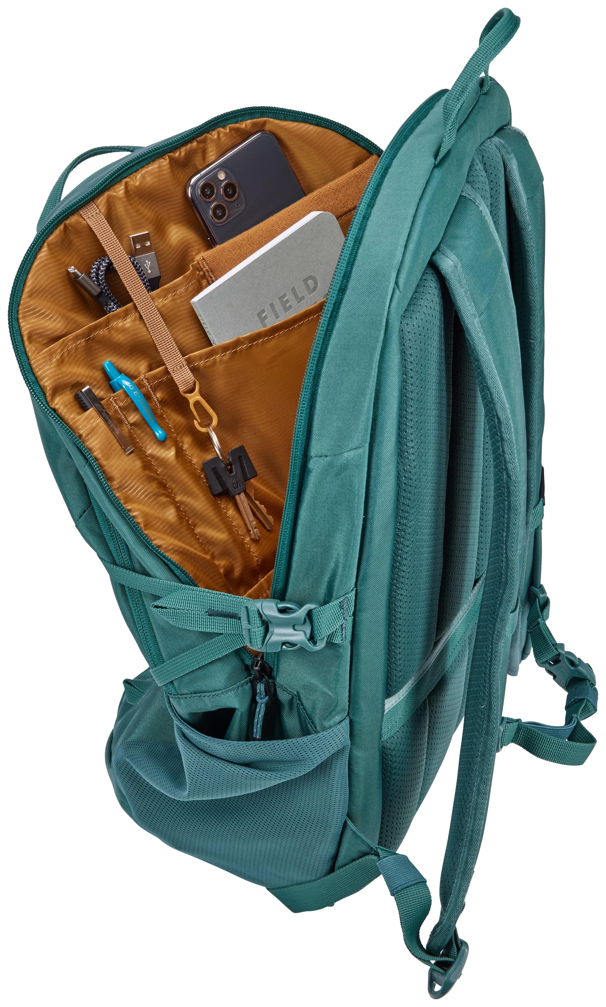 Thule EnRoute | Tinka iki 15.6 " | Backpack | Mallard Žalias | Atsparus vandeniui