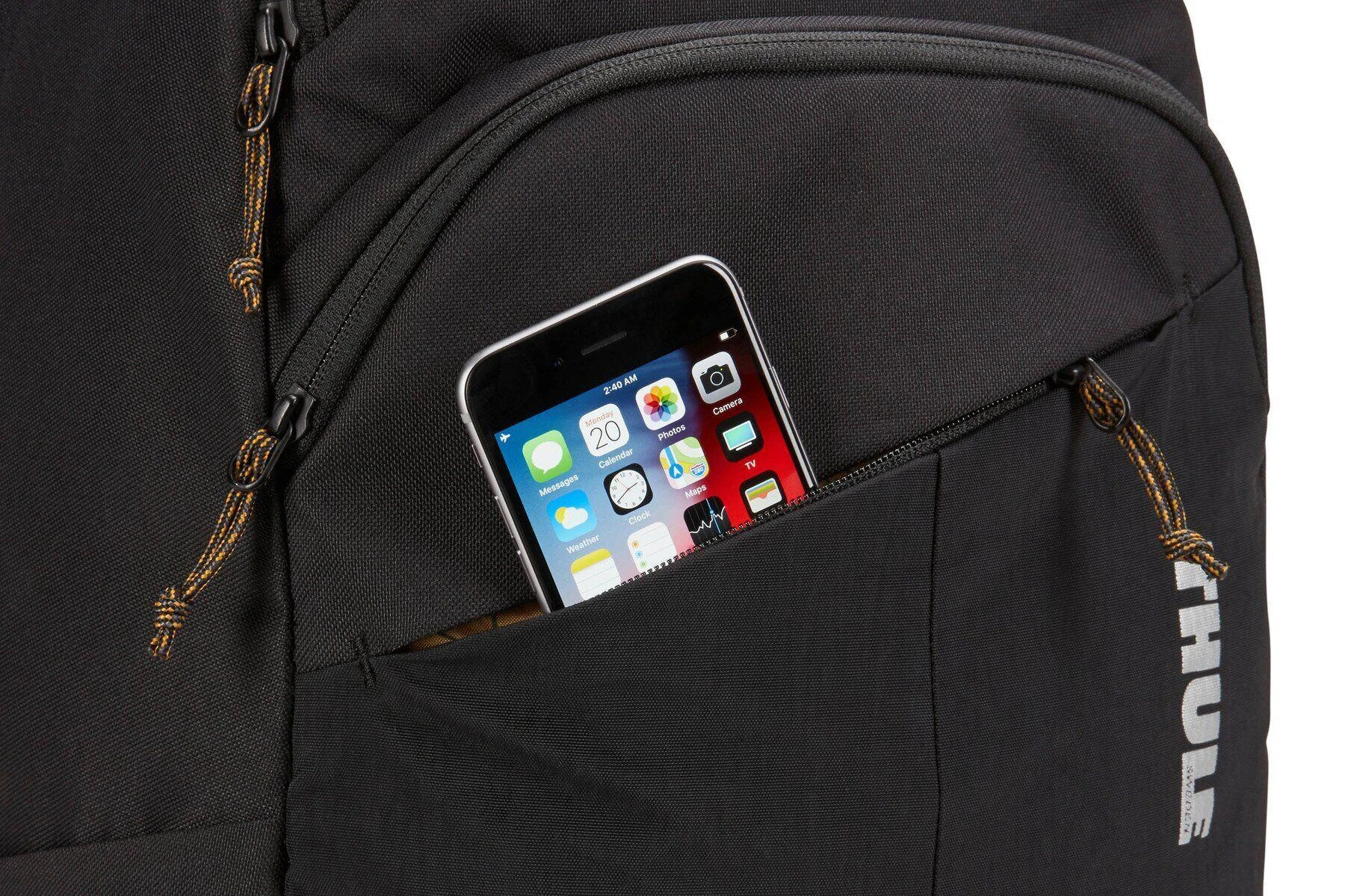 Thule | Backpack | TCAM-8116 Exeo | Backpack for laptop | Juodas
