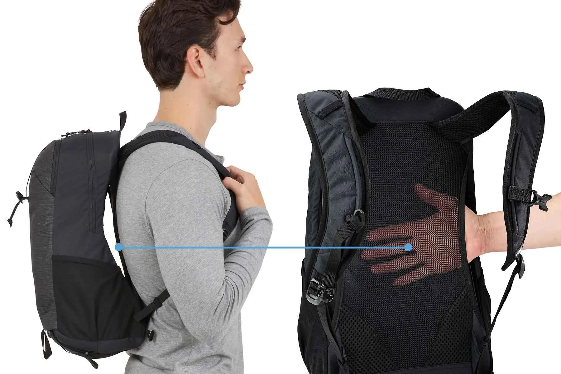 Thule Tule | Nanum, 18 l | Žygio kuprinė | Juoda