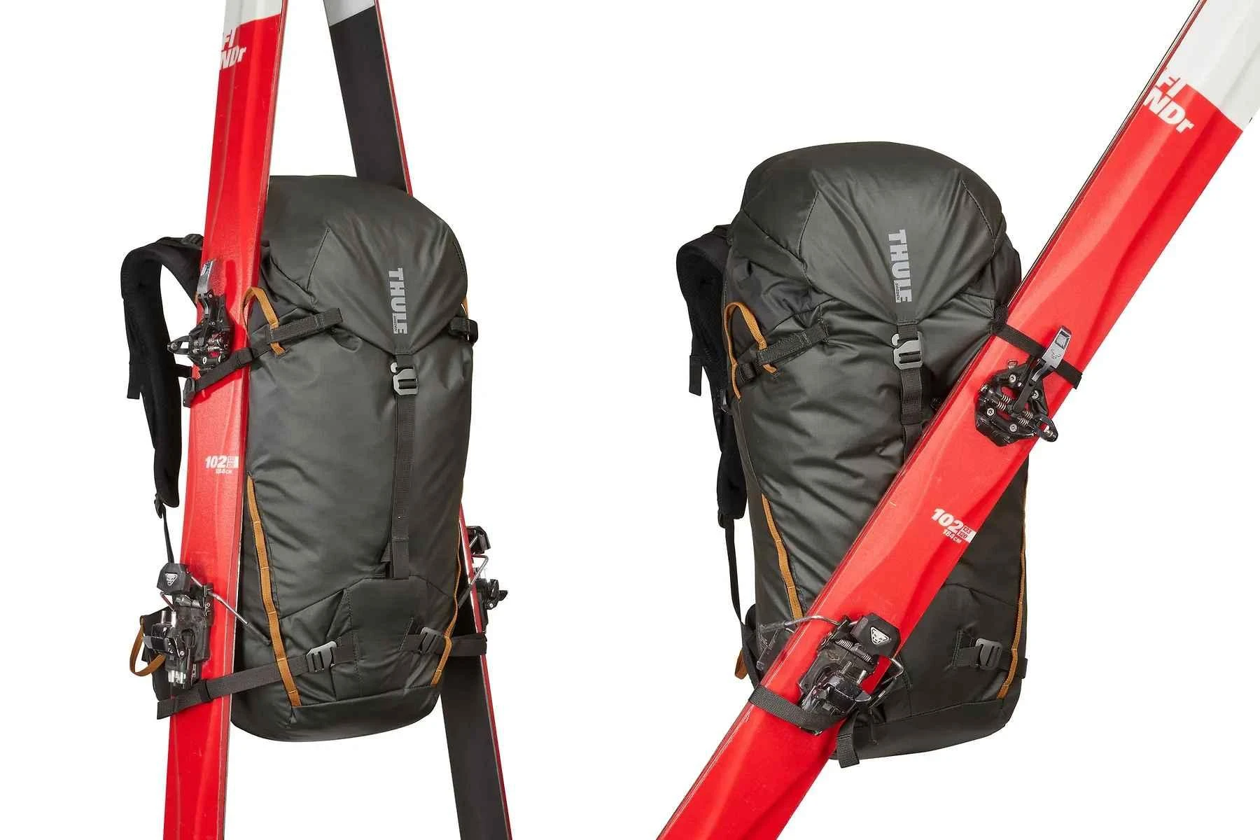 Thule Tulė | Maišykite Alpine, 40L | Pėsčiųjų kuprinės | Obsidianas | Pečių dirželis