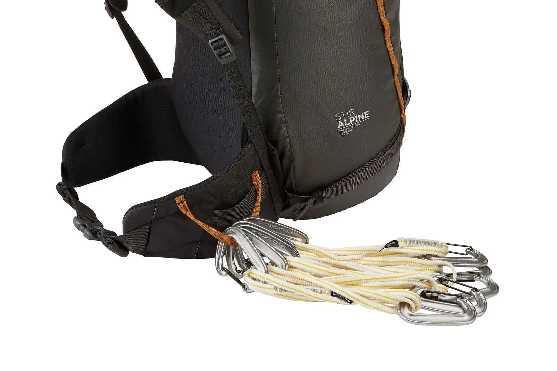 Thule Tulė | Maišykite Alpine, 40L | Pėsčiųjų kuprinės | Obsidianas | Pečių dirželis