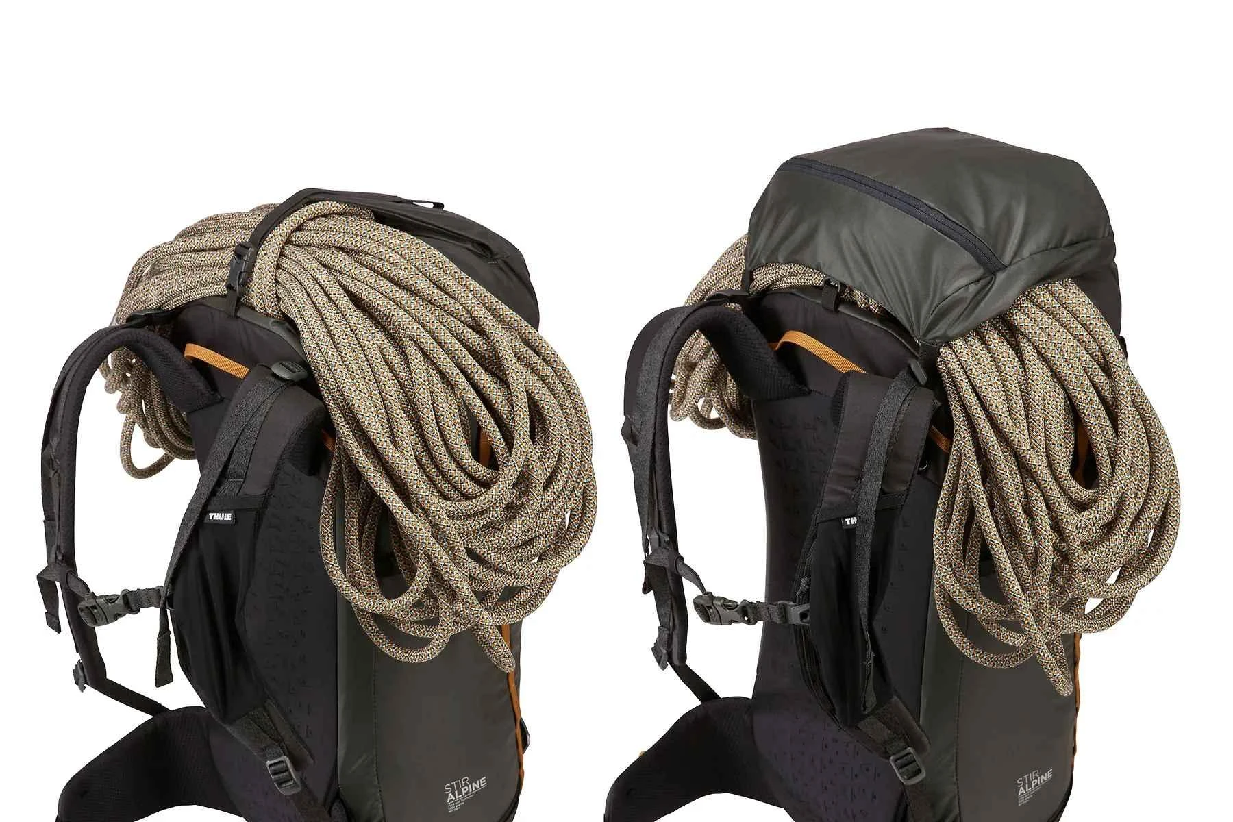 Thule Tulė | Maišykite Alpine, 40L | Pėsčiųjų kuprinės | Obsidianas | Pečių dirželis