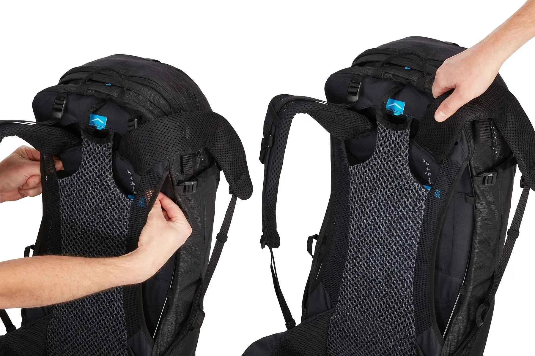 Thule 4503 Topio 30L Mens Backpacking Pack juodos spalvos