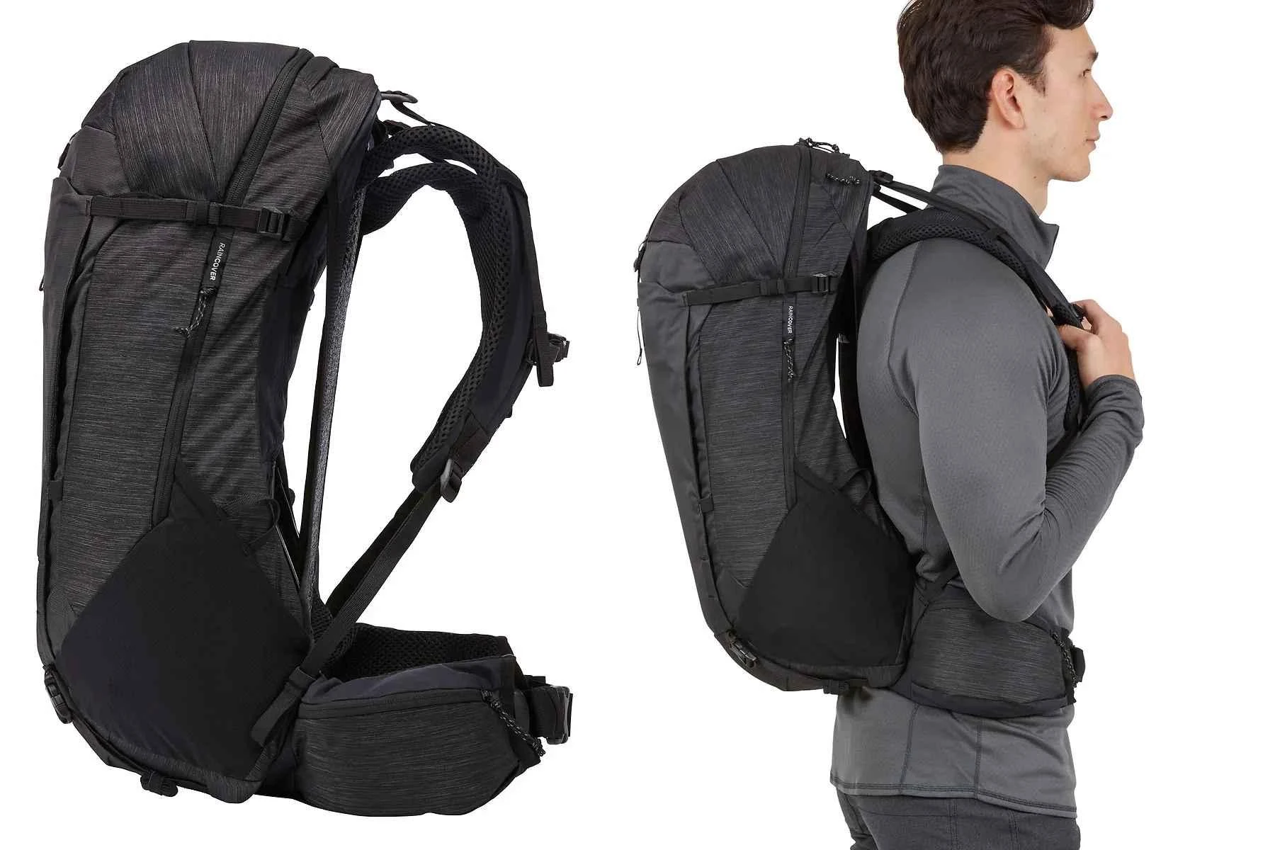 Thule 4503 Topio 30L Mens Backpacking Pack juodos spalvos