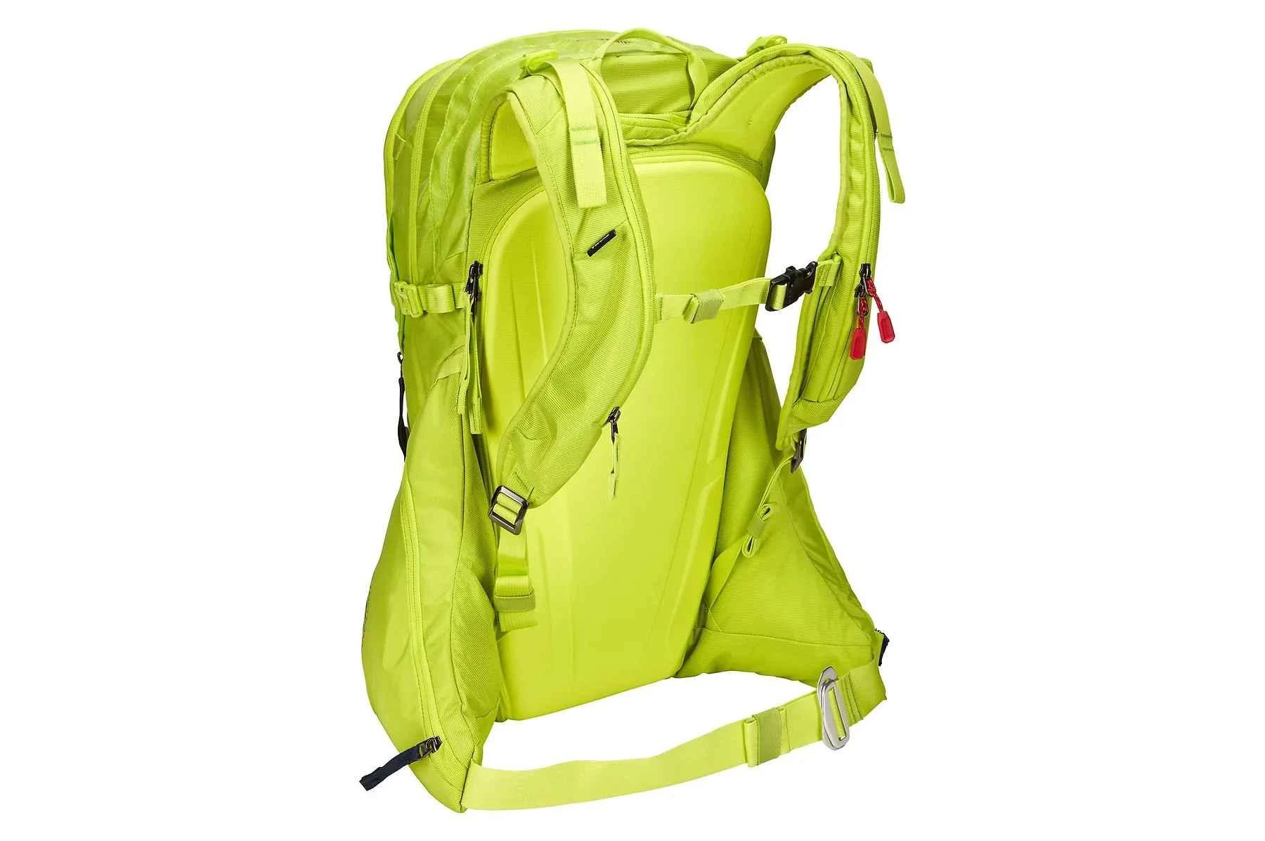 Thule 3610 „Upslope“ 35 l talpos slidinėjimo ir snieglenčių kuprinė su išimama oro pagalve 3.0, „Lime Punch“