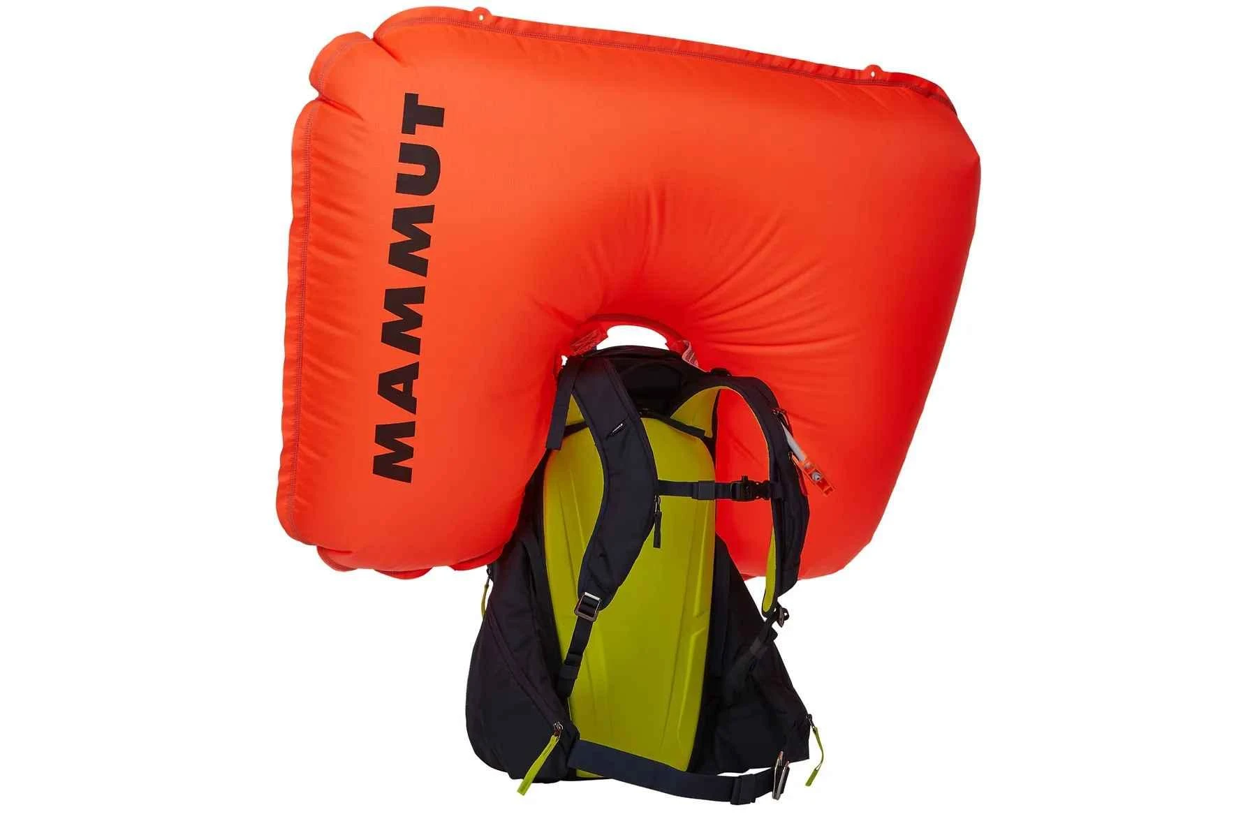 Thule 3610 „Upslope“ 35 l talpos slidinėjimo ir snieglenčių kuprinė su išimama oro pagalve 3.0, „Lime Punch“