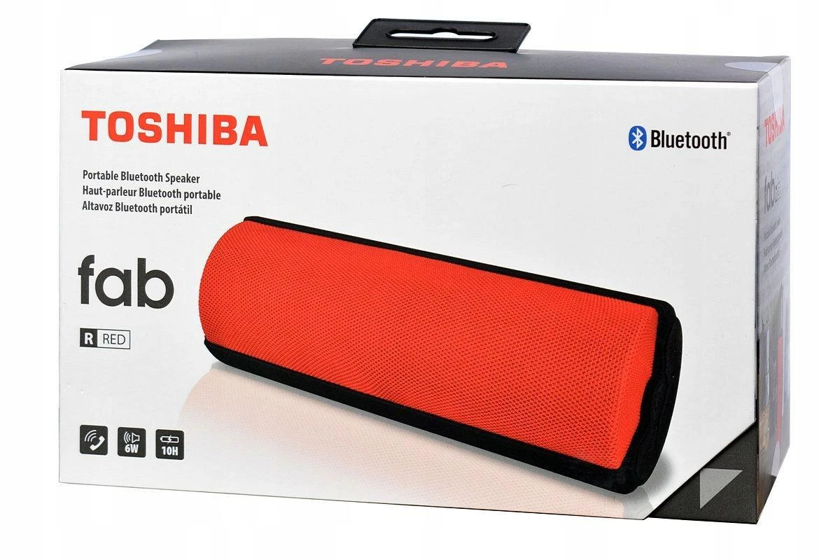 Toshiba Fab TY-WSP70 Raudona