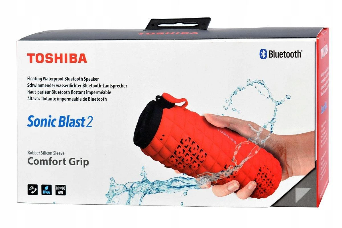 Toshiba Sonic Blast 2 TY-WSP80 raudona Bluetooth kolonėlė