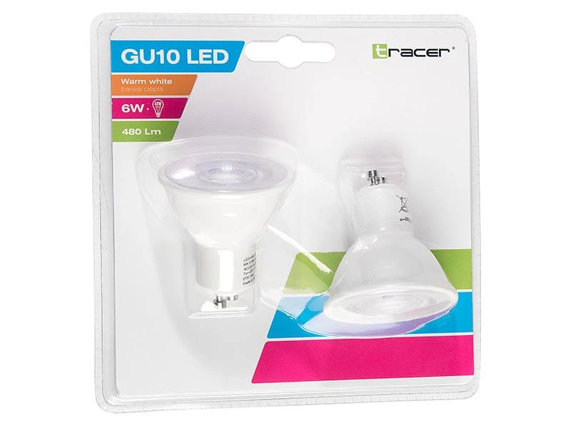 TRACER E27 10W/60W šilta baltas dviguba led lemputė