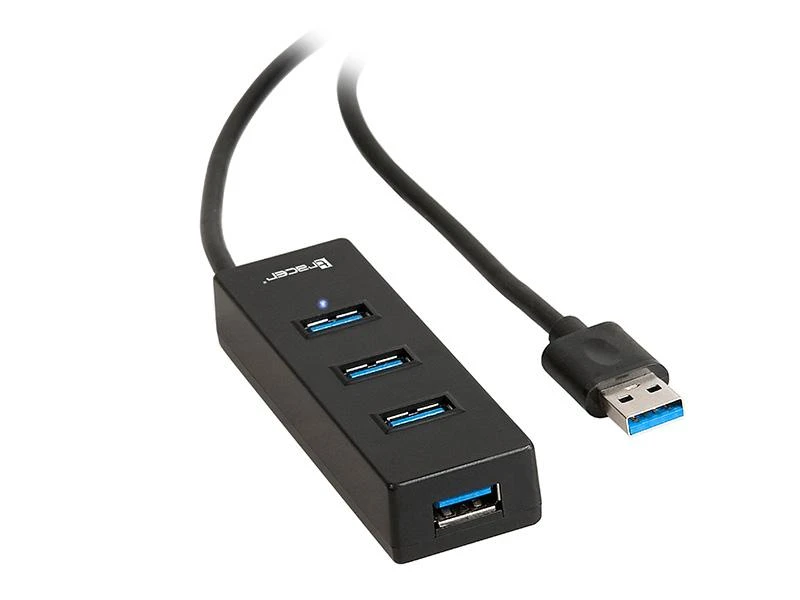 TRACER USB 3.0. 4 prievadų šakotuvas. 1x3,0 3x2,0 ALU
