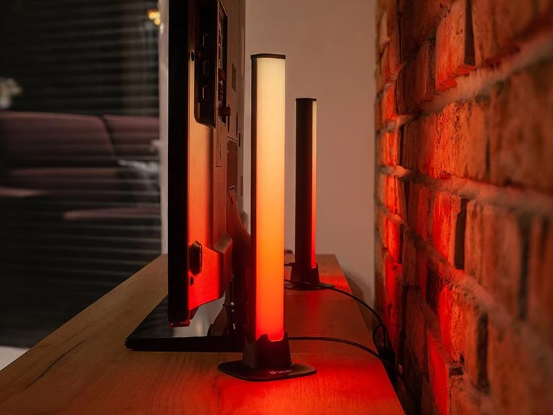 Sieninis šviestuvas TRACER Smart Desk RGB Tuya App lempų rinkinys