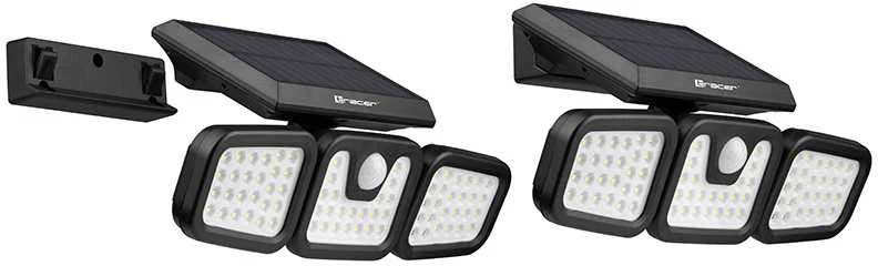 Tracer 47191 Saturn LED Solar Floodlight With Motion Sensor