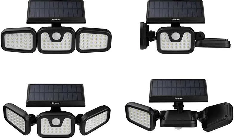 Tracer 47191 Saturn LED Solar Floodlight With Motion Sensor