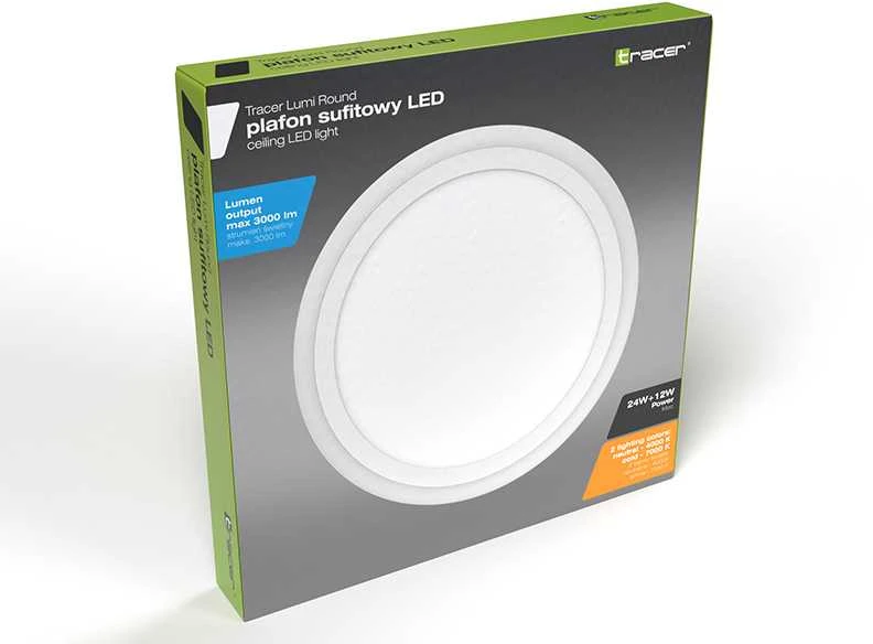 „Tracer 47320 Lumi“ apvalus lubinis LED šviestuvas