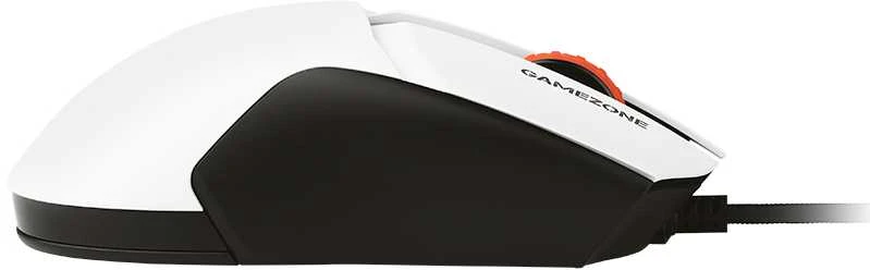 Pelė Myszka žaidimams Tracer GameZone Cool su laidu 12000 dpi optinė balta