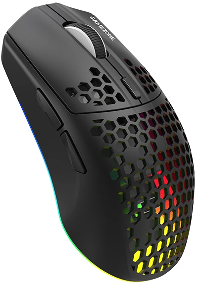Pelė TRACER GAMEZONE INTENSE RGB korio formos RF pelė (2.4G+BT)