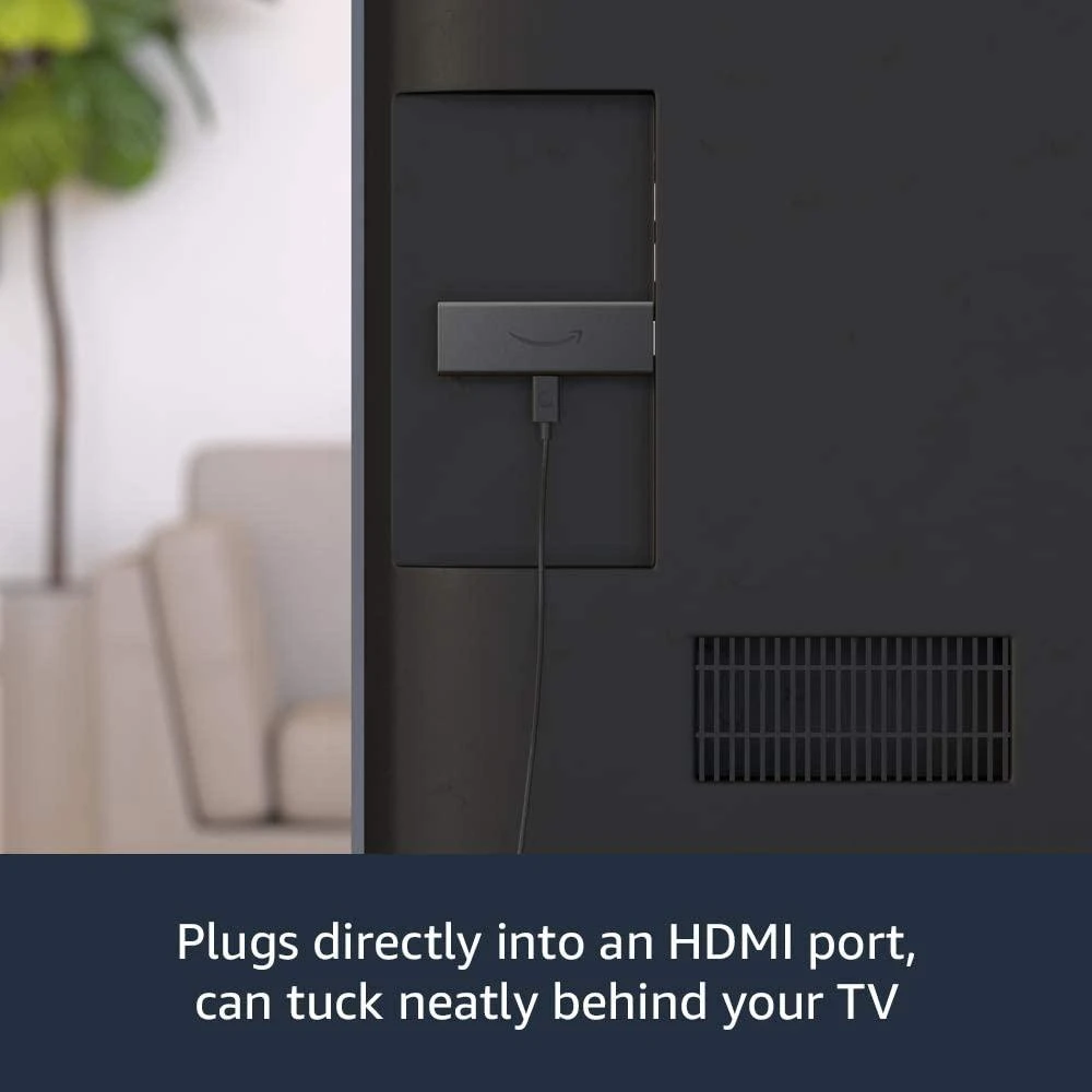 Vaizdo grotuvas „Amazon Fire TV Stick Alexa 2021“.