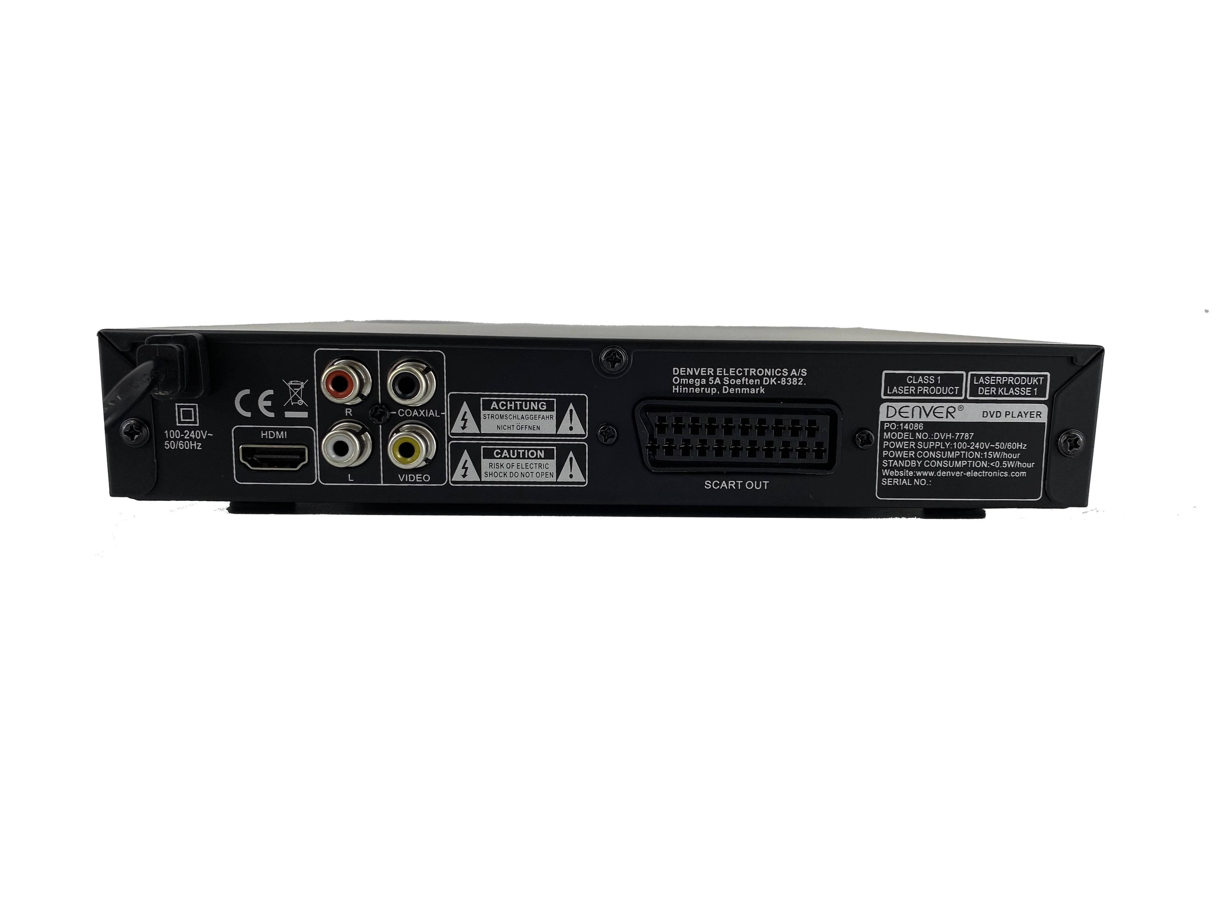 Vaizdo grotuvas Denver DVH-7787