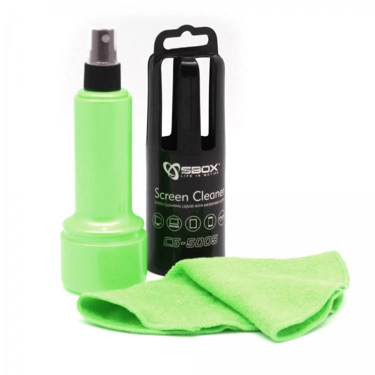 Sbox Technology Sbox CS-5005G ekrano valiklis 150ml Žalias