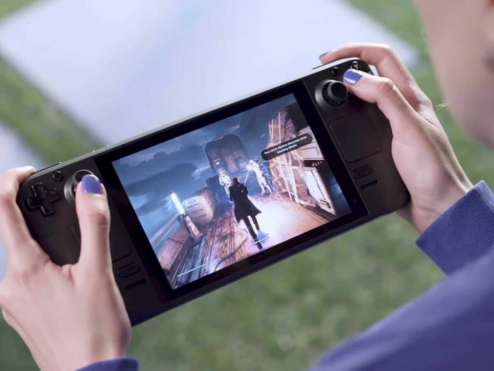 Žaidimų konsolė Valve Steam Deck 256gb, modelis V00428430, žema