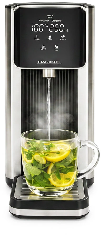 Virdulys Gastroback 42330 Design Hot Vanduo Dispenser Quick Tea