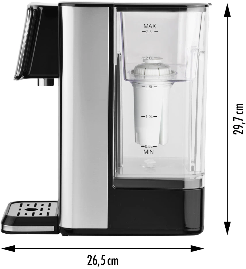 Virdulys Gastroback 42330 Design Hot Vanduo Dispenser Quick Tea