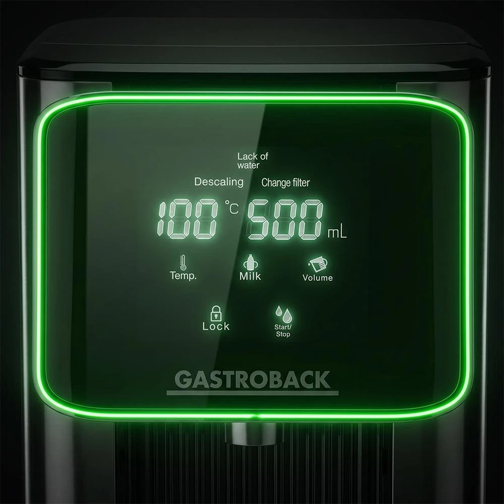 Virdulys Gastroback 42330 Design Hot Vanduo Dispenser Quick Tea