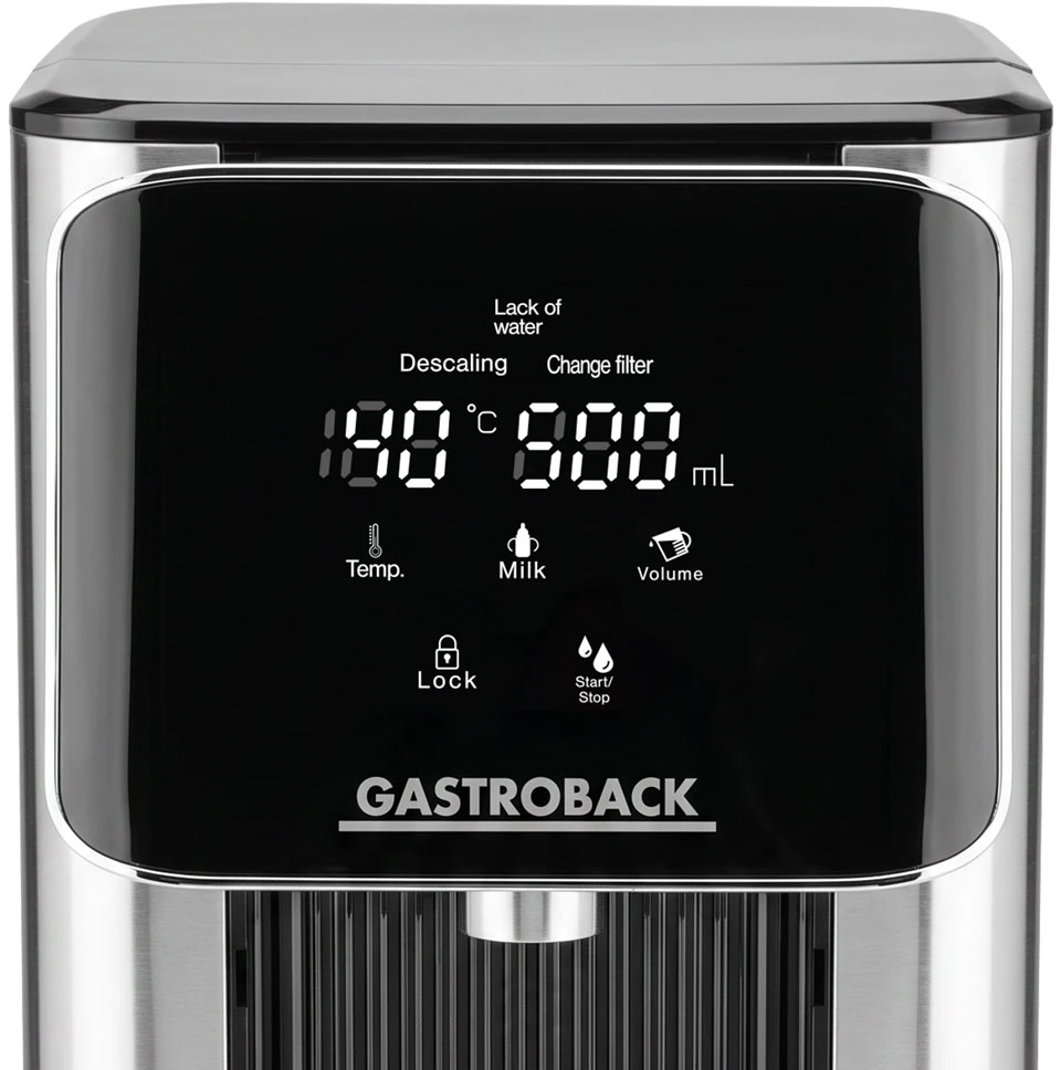 Virdulys Gastroback 42330 Design Hot Vanduo Dispenser Quick Tea