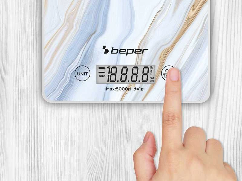 Virtuvinės svarstyklės Beper P102BIL001